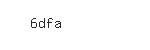 Captcha: 6dfa