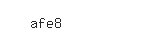 Captcha: afe8